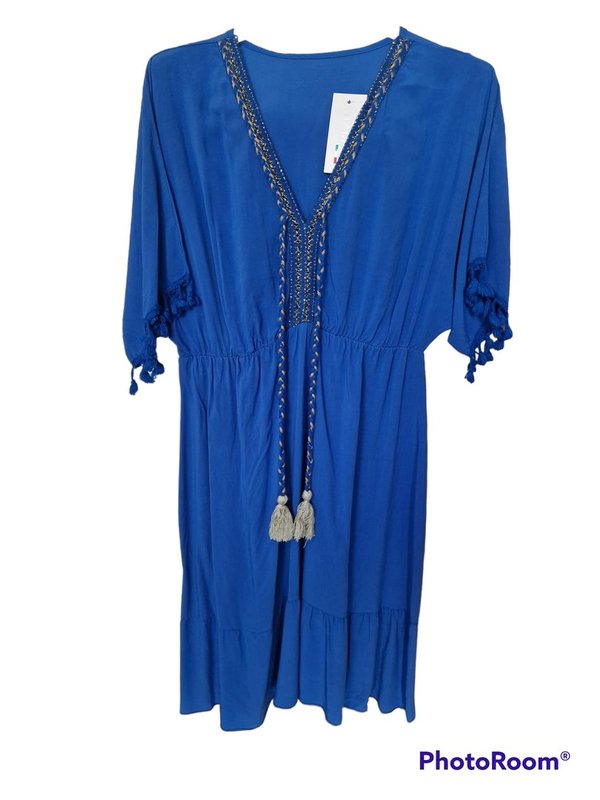 Tunika Kleid Blau
